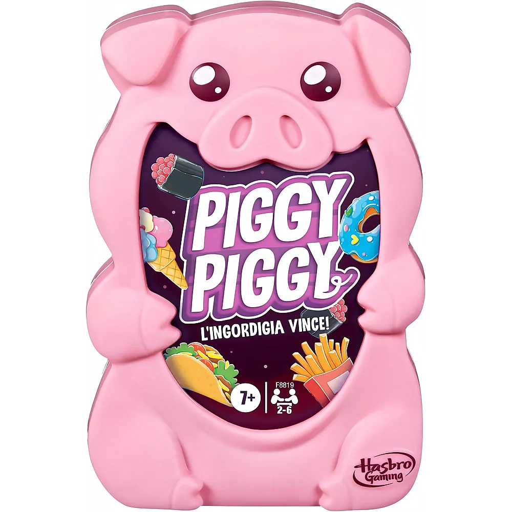 Hasbro Gaming Piggy Piggy - L'ingordigia vince - Italiano