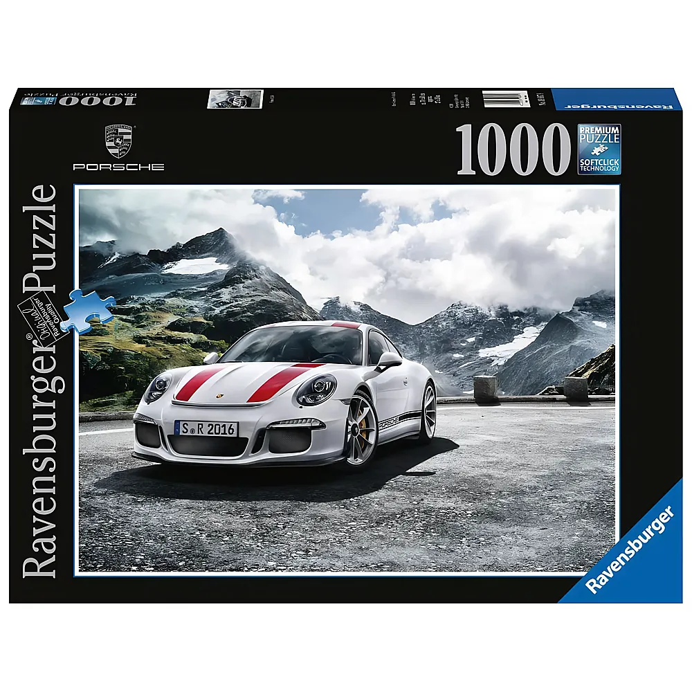 Ravensburger Puzzle Porsche 911R 1000Teile
