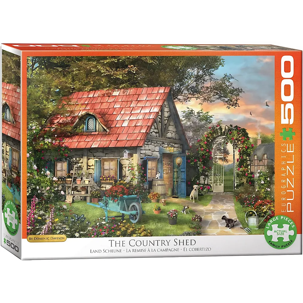 Eurographics Puzzle Dominic Davison - The Coun 500Teile
