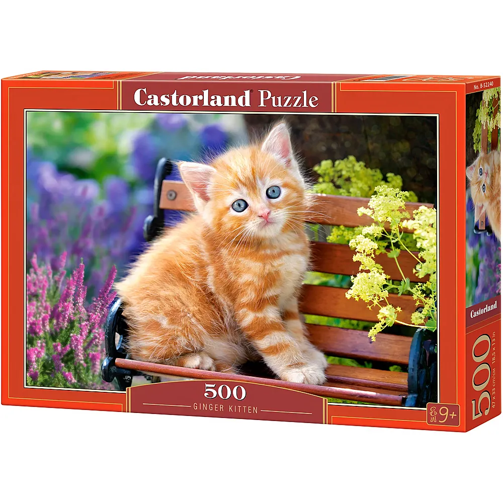 Castorland Puzzle Rotes K�tzchen 500Teile