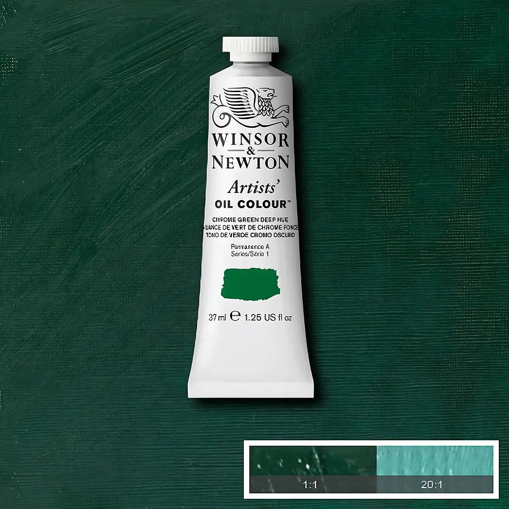 meinspielzeug - Winsor & Newton W&n Artists' lfarbe 37ml Tube Chromgrn Dunkel Farbton