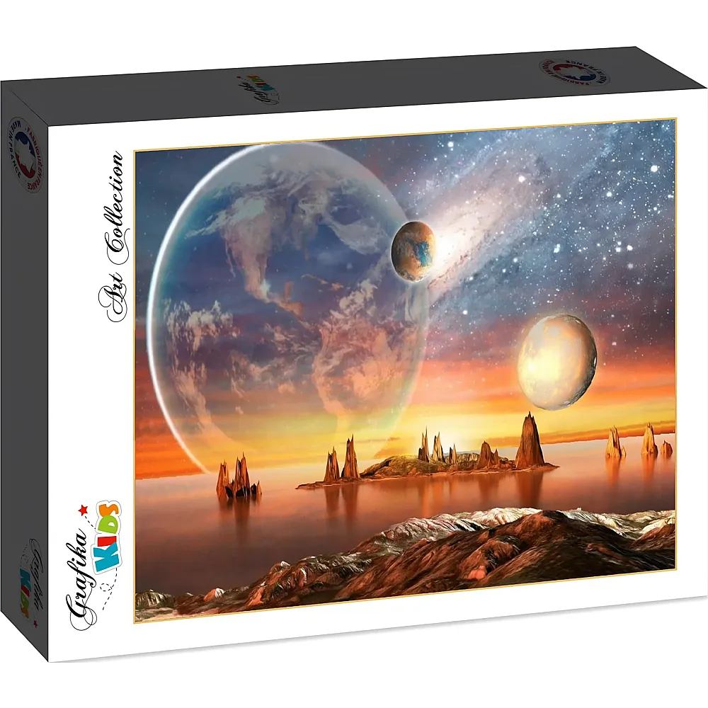 Grafika Puzzle Art Collection Grafika Kids Somewhere Else - 12 Teile