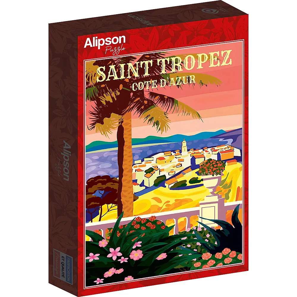 Alipson Puzzle St Tropez - C�te d'Azur - 1500 Teile
