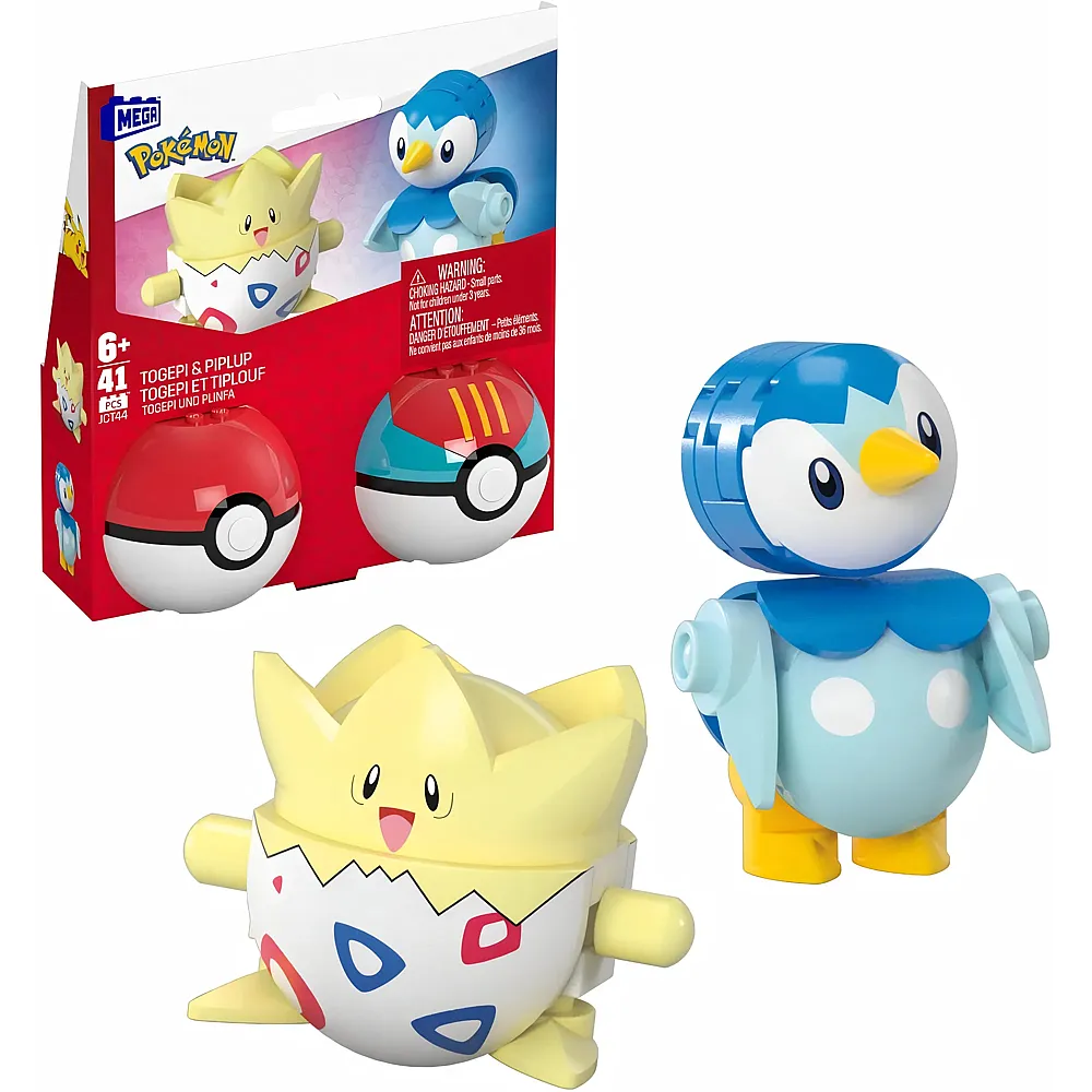 Mega Construx MEGA 2er Pok�ball Set - Plinfa und Togepi