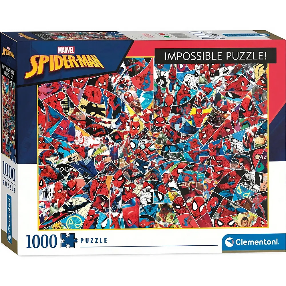 Clementoni Puzzle Impossible Spiderman 1000Teile