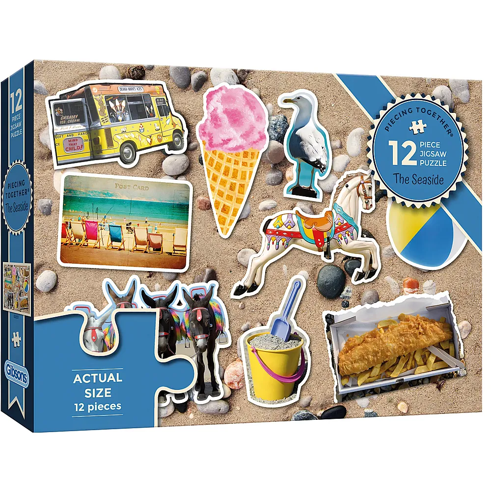 Gibsons Puzzle At the Seaside - 12 Teile