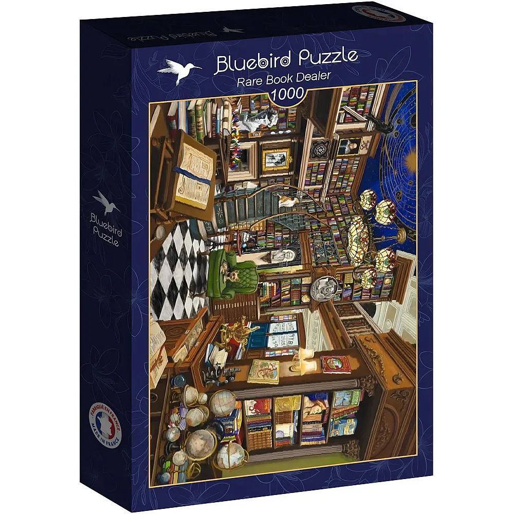 Bluebird Puzzle Rare Book Dealer - 1000 Teile