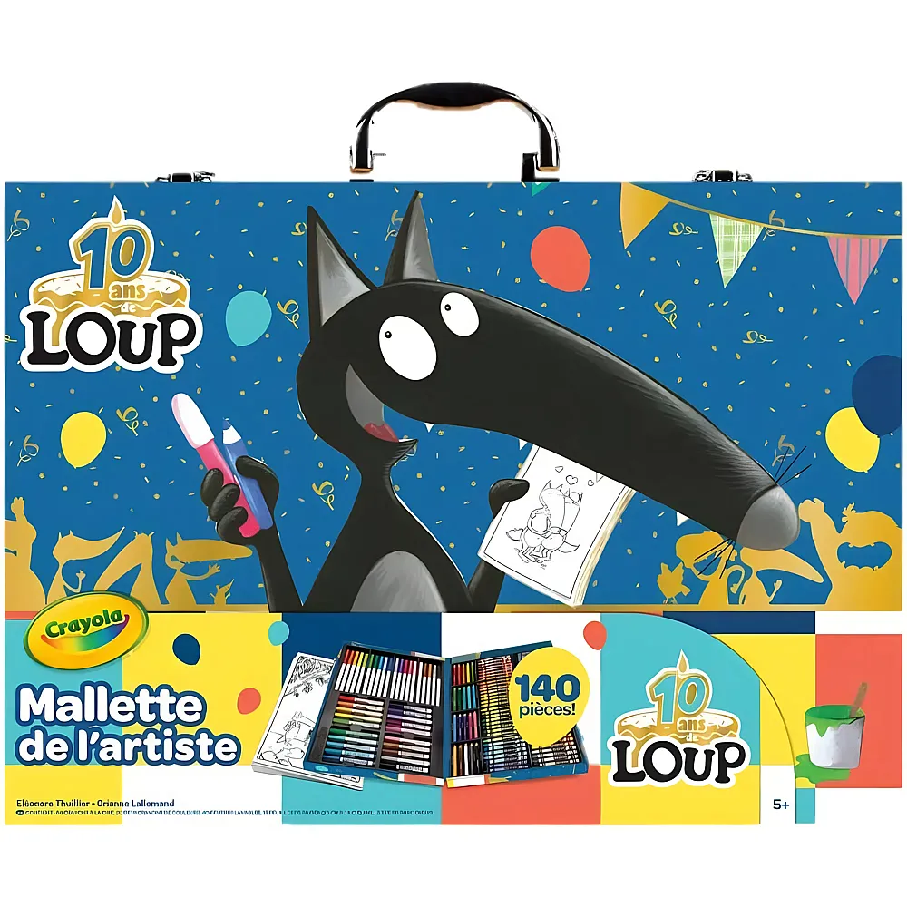 Crayola K�nstlerkoffer Le Loup