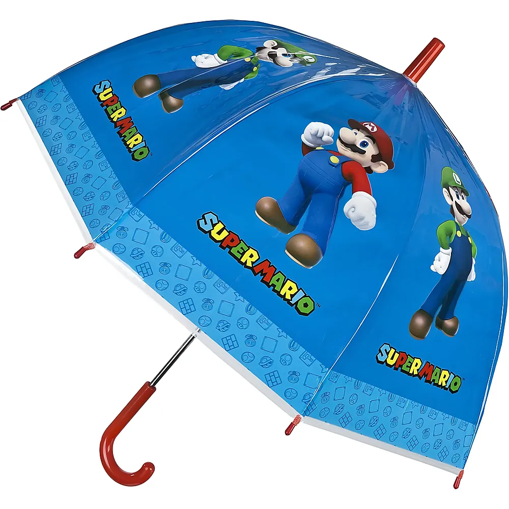 meinspielzeug - Undercover Super Mario Regenschirm 69cm | Accessoires