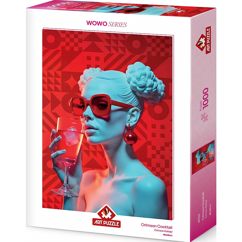 Art Puzzle Wowo Series Crimson Cocktail 1000Teile