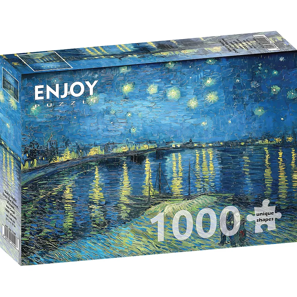 Enjoy Puzzle Vincent Van Gogh: Sternennacht �ber der Rhone - 1000 Teile