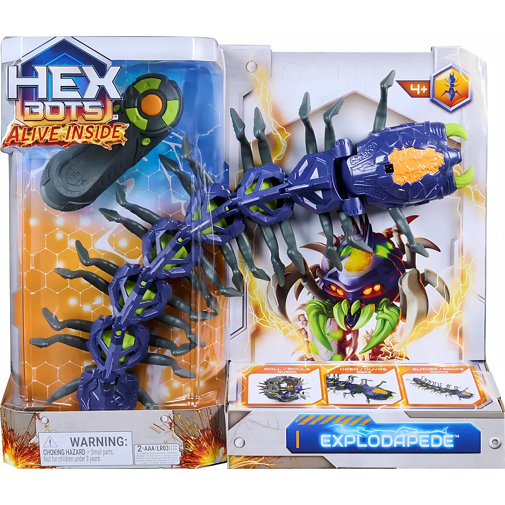 Spin Master Hex Bots Explodapede