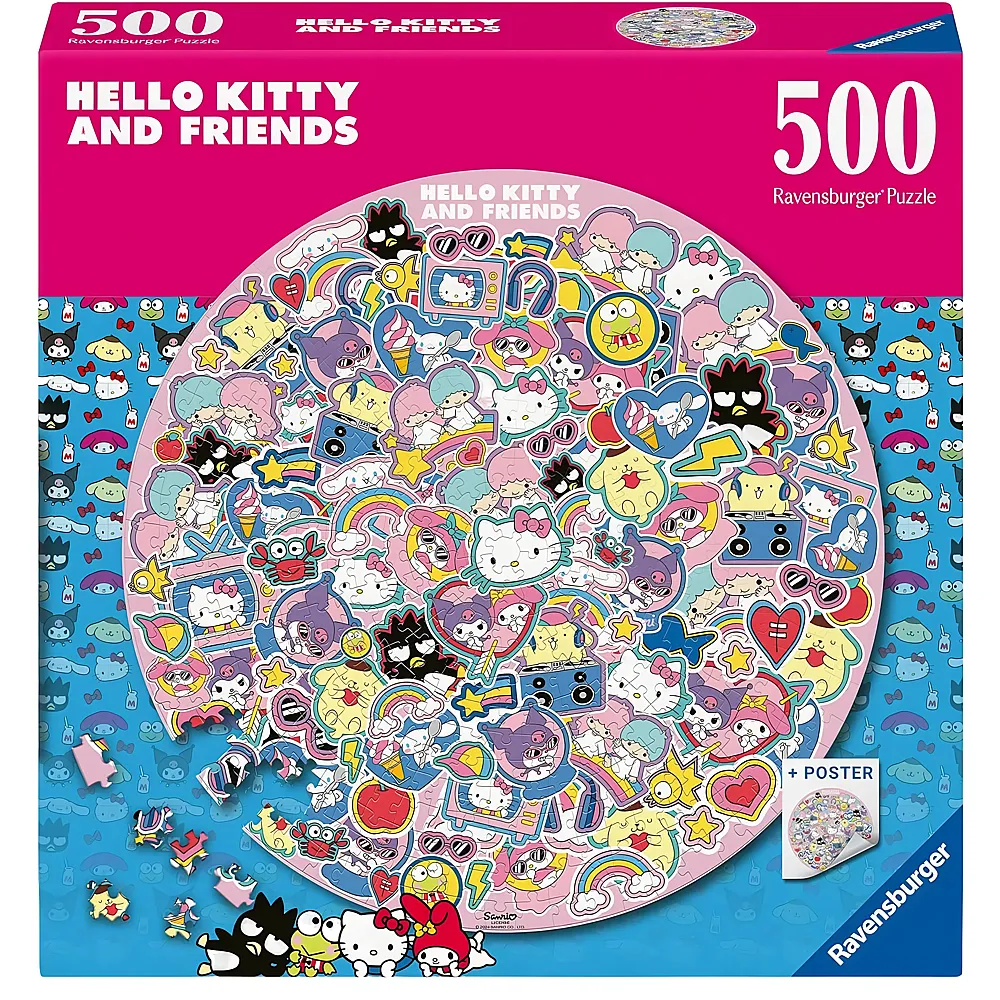 Ravensburger Puzzle Hello Kitty 500Teile