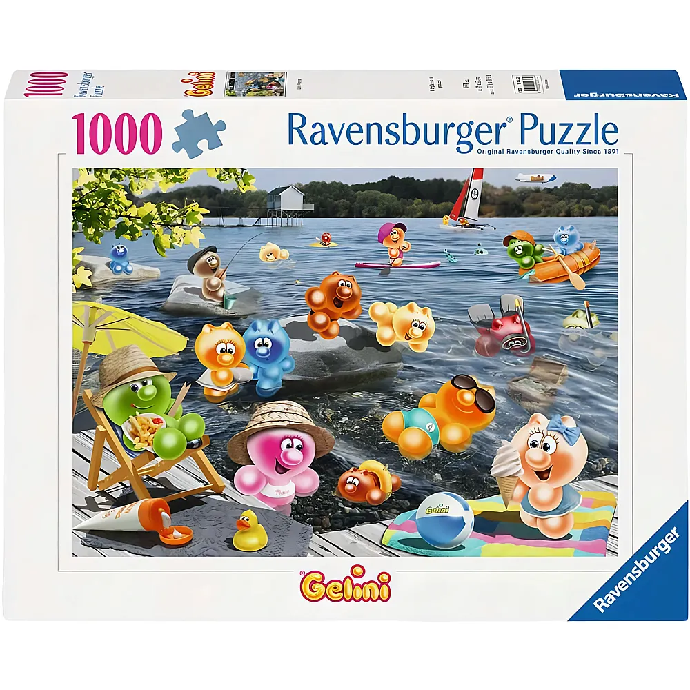 Ravensburger Puzzle Gelini Seepicknick 1000Teile