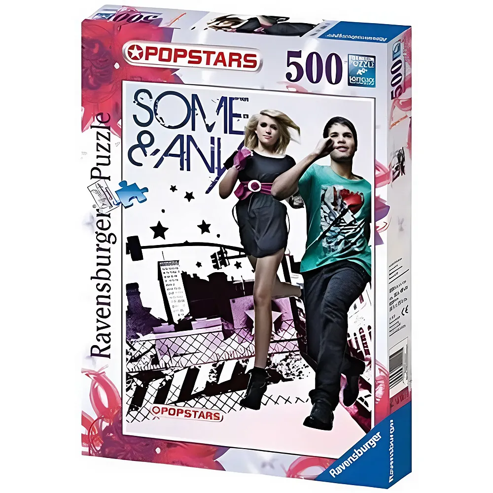 Ravensburger Puzzle Popstars - 500 Teile | Puzzle 500 Teile