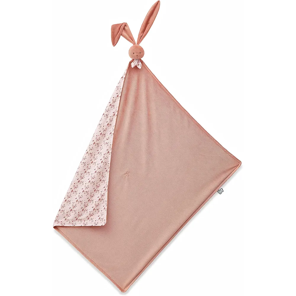 Kaloo Meine Kuscheldecke Hase terrakotta - 80 cm
