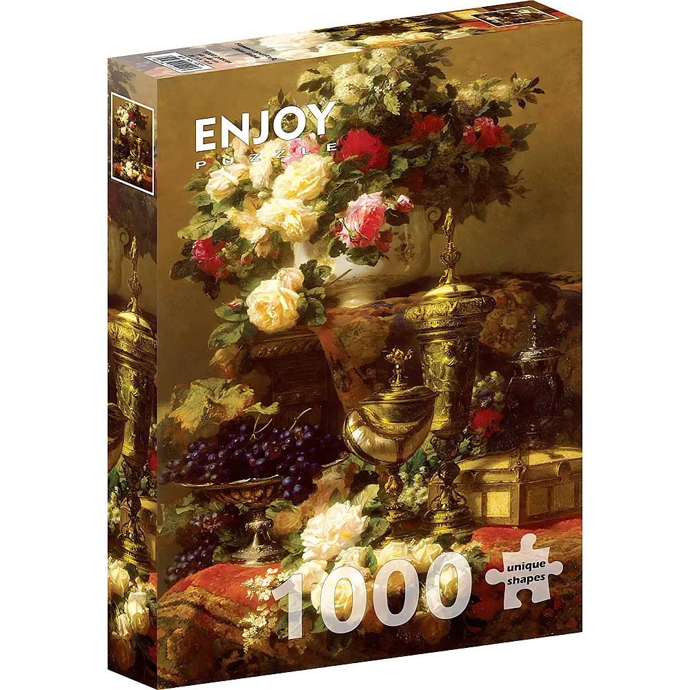 Enjoy Puzzle Jean-Baptiste Robie: Blumen und Fr�chte - 1000 Teile