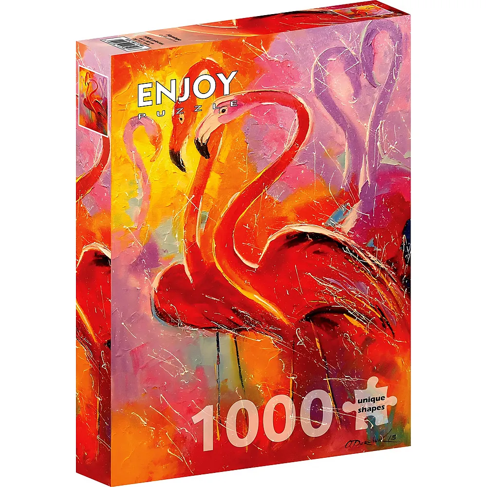 Enjoy Puzzle Flamingo - 1000 Teile