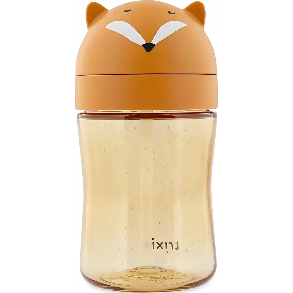 Trixie Trinkbecher mit Strohhalm Fuchs