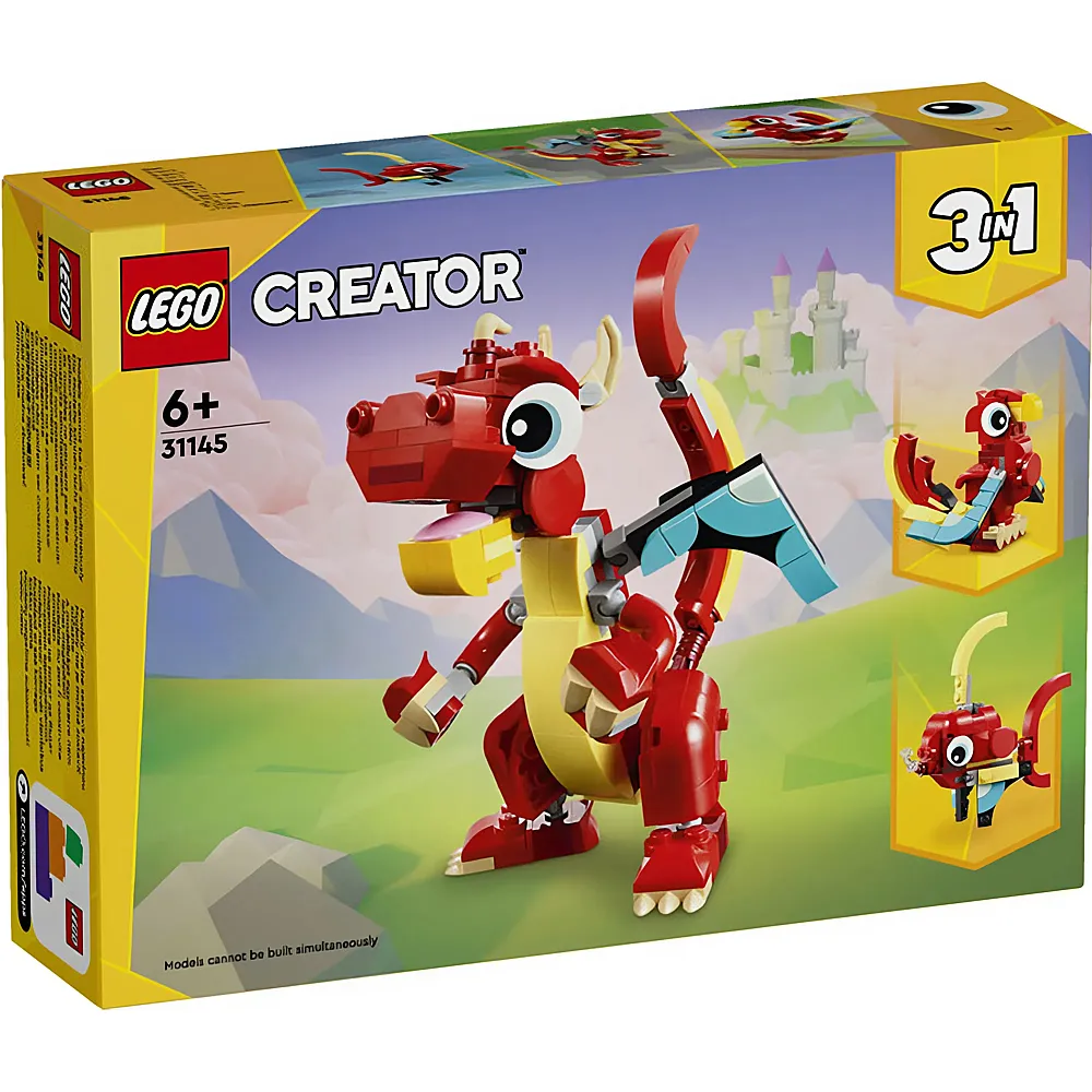 LEGO Creator Roter Drache 31145