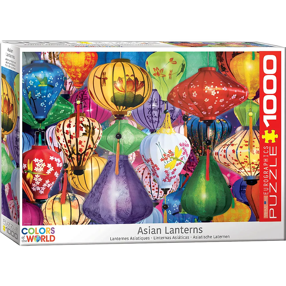 Eurographics Puzzle Asiatische Laternen - 1000 Teile