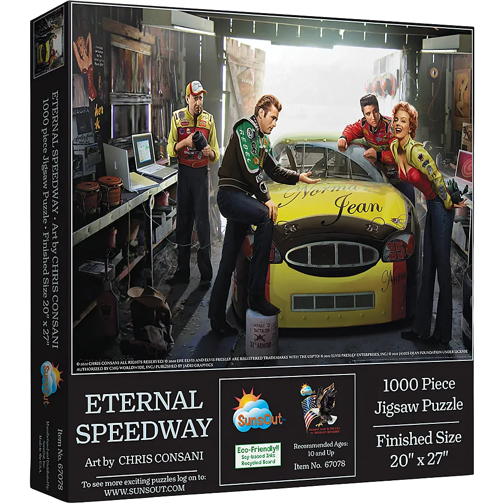 SunsOut Puzzle Chris Consani Eternal Speedway - 1000 Teile