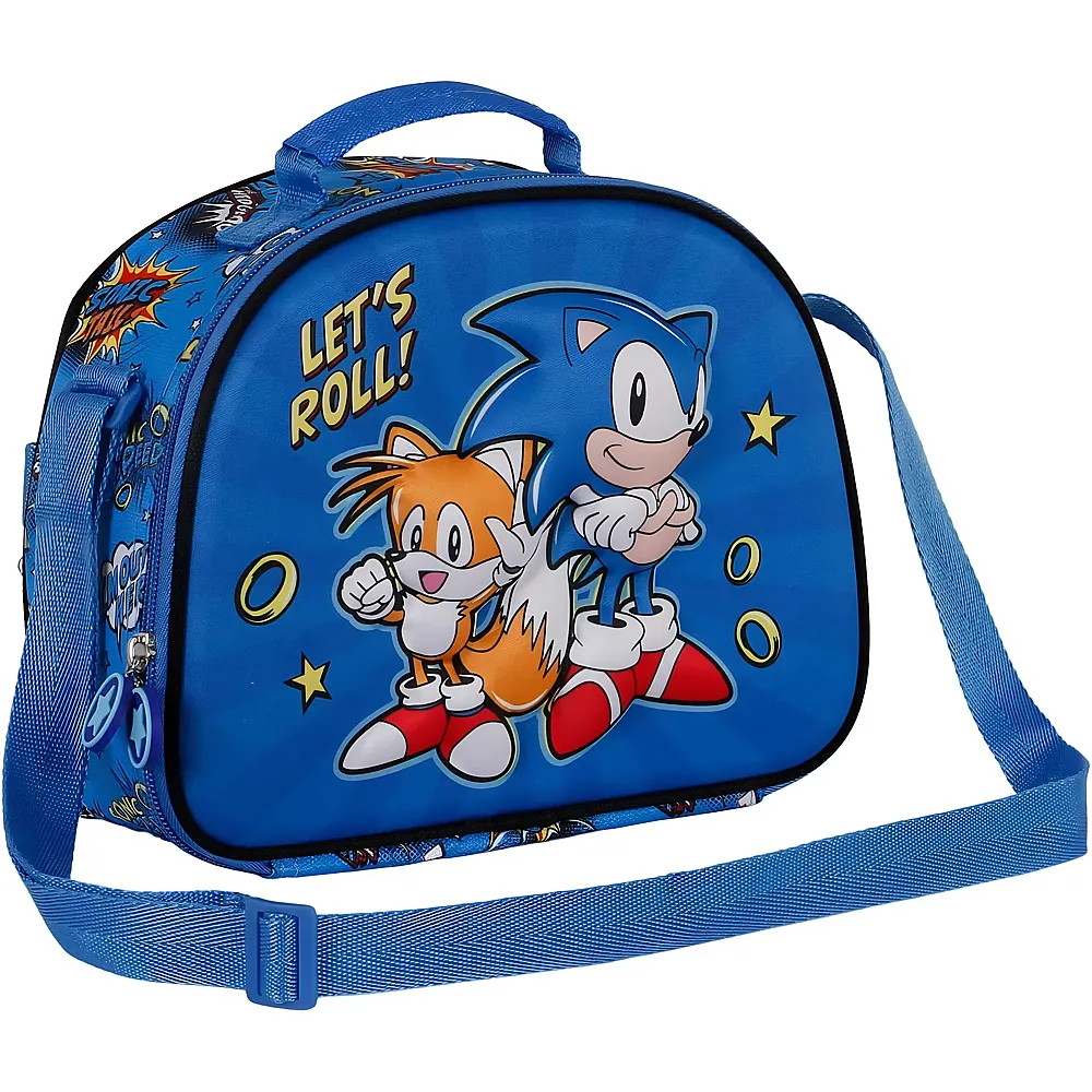 Karactermania 3D Lunchtasche Sonic