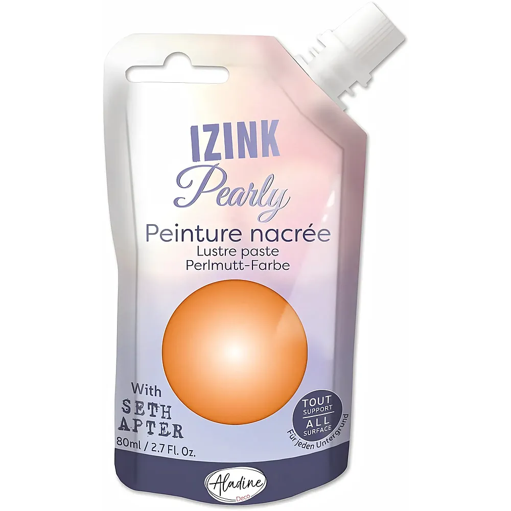 Aladine Izink Pearly Orange - 80 ml