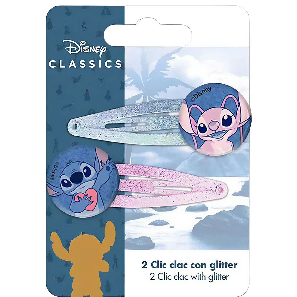 Coriex Lilo & Stitch Stitch Haarspangen