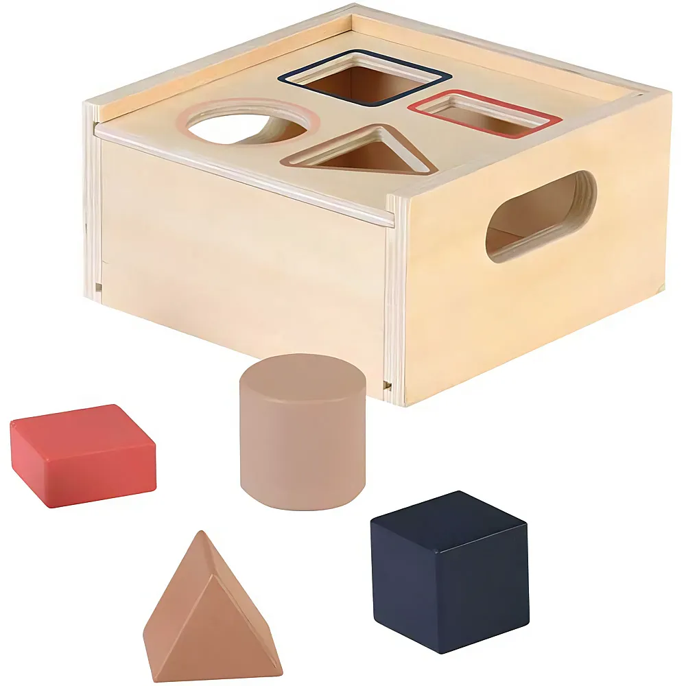 Egmont Formensortierbox aus Holz | Stecken & Sortieren