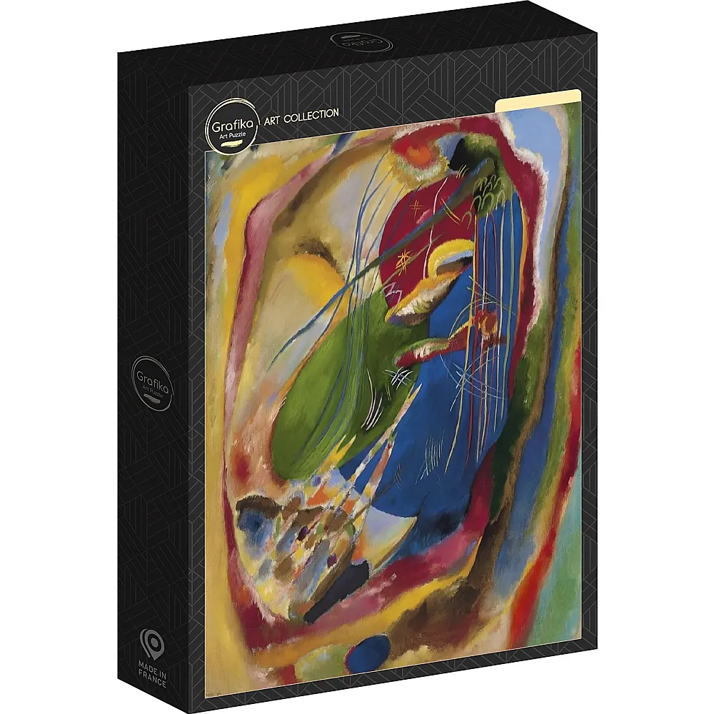 Grafika Puzzle Art Collection Wassily Kandinsky: Picture with Three Spots, 1914 - 1000 Teile