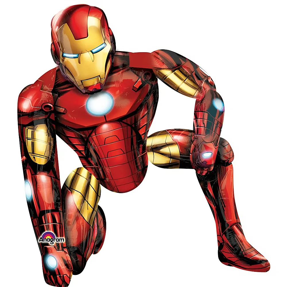 Amscan Marvel Folienballon Iron Man | Kindergeburtstag