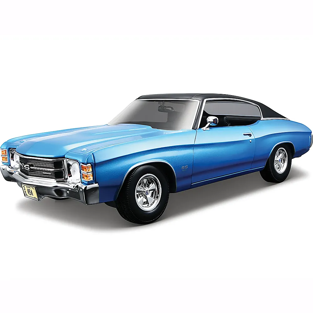 Maisto 1:18 Special Edition Chevrolette Chevelle Sportcoup 1971 Blau | Die-Cast Modelle