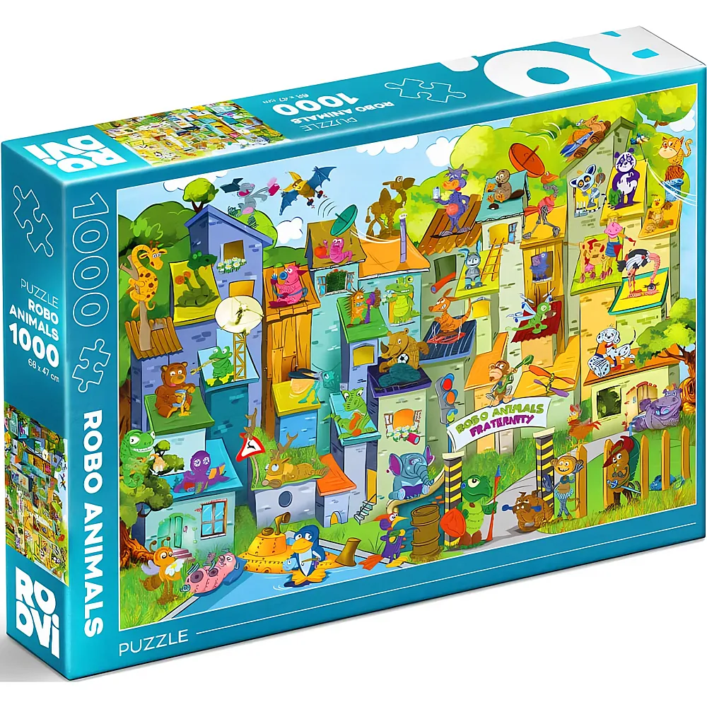 Roovi Puzzle Robo Tiere 1000Teile