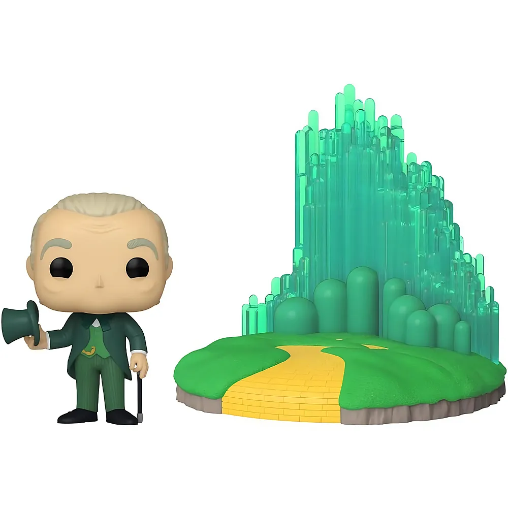Funko POP Town: The Wizard of Oz - Emerald City mit Wizard - Vinyl-Sammelfigur - Geschenkidee - Offizielle Handelswaren