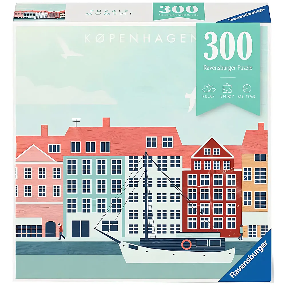 Ravensburger Puzzle Moment City Kopenhagen 300Teile