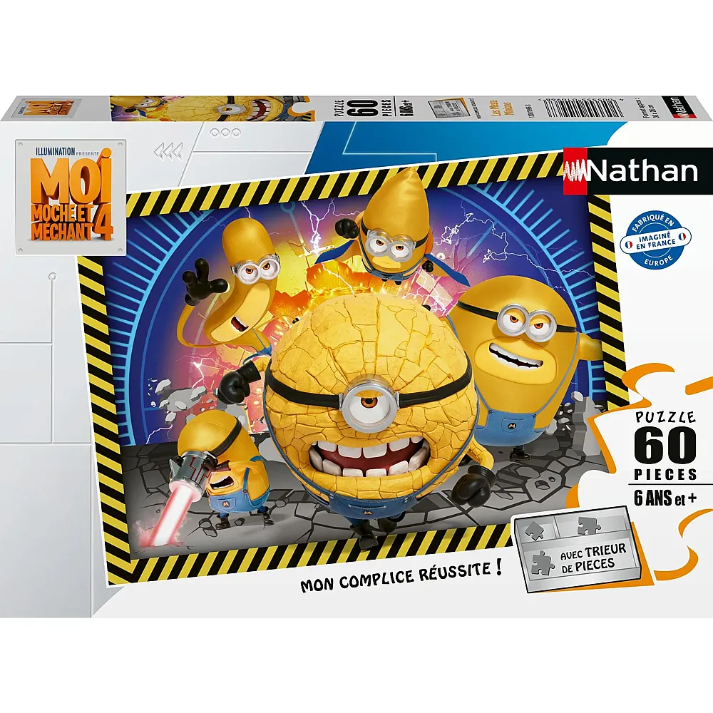 Nathan Puzzle The Mega Minions / Despicable Me 4 - 60 Teile