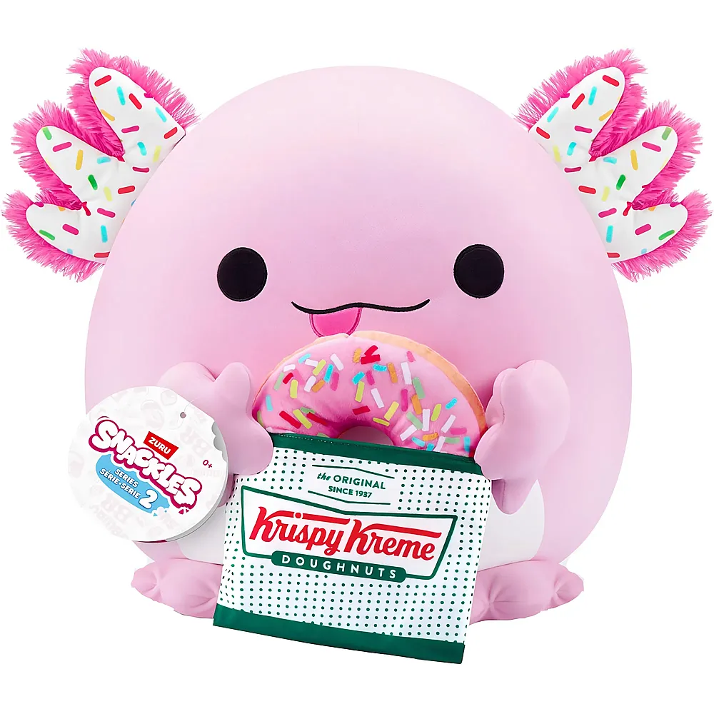 Zuru Snackles Axolotl Krispy Kreme 40cm