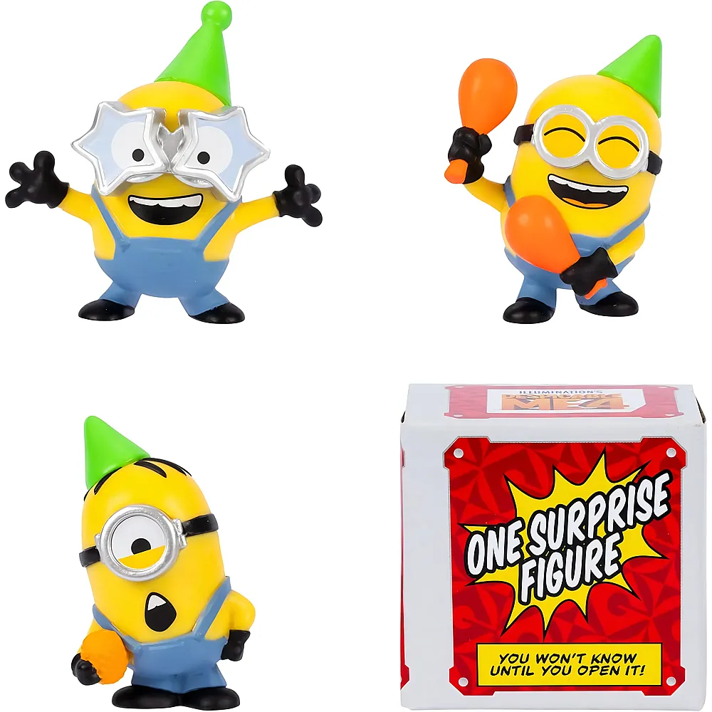 Moose Toys Minions AVL Squad-Spielzeugfiguren im 4er-Pack