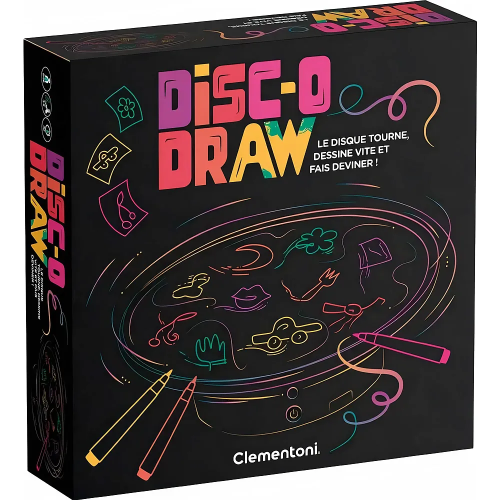 Clementoni Spiele Disco Draw - Franais