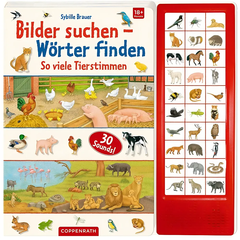 Coppenrath Bilder suchen-W�rter finden Tierstimmen