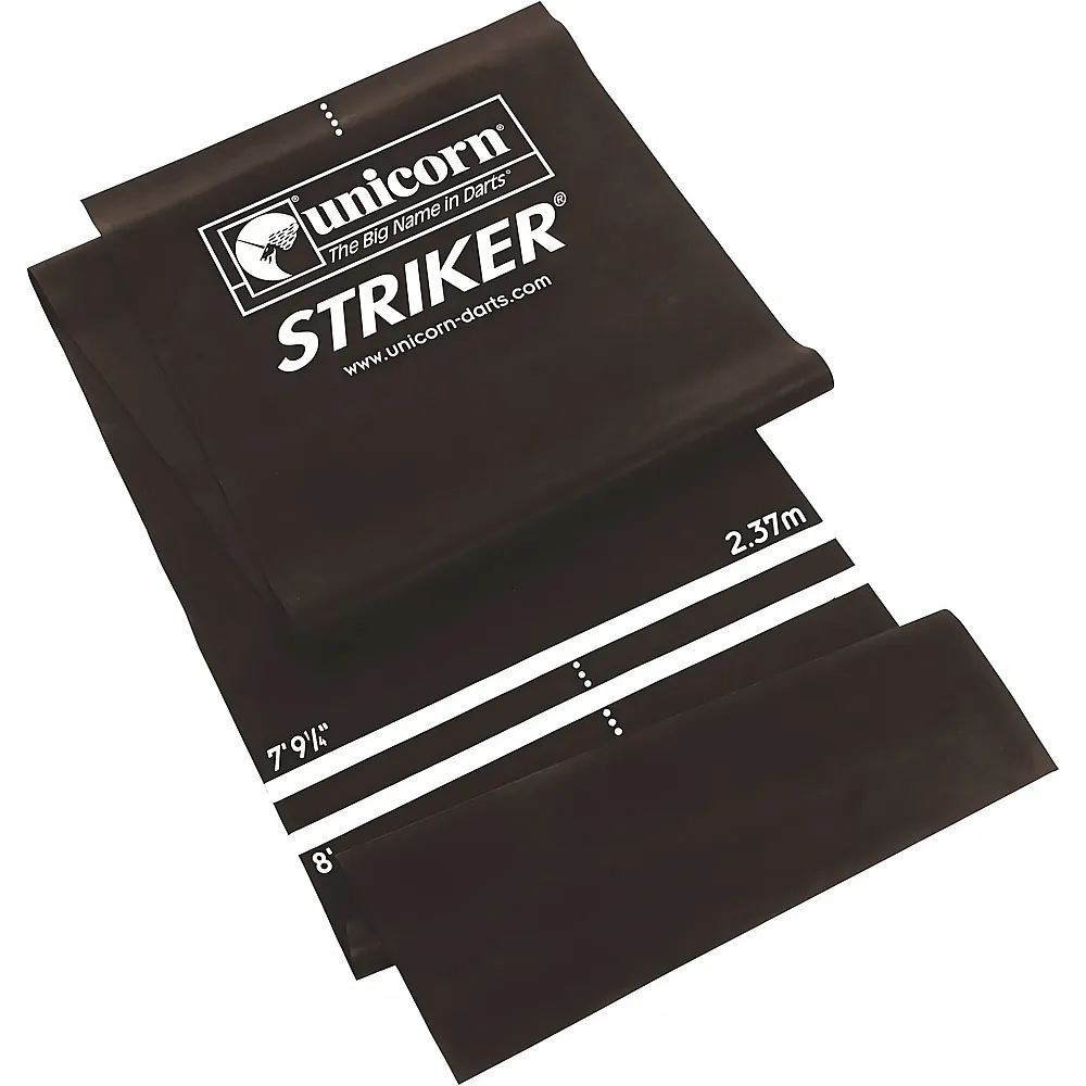 Unicorn Striker Dartmatte schwarz - Suche