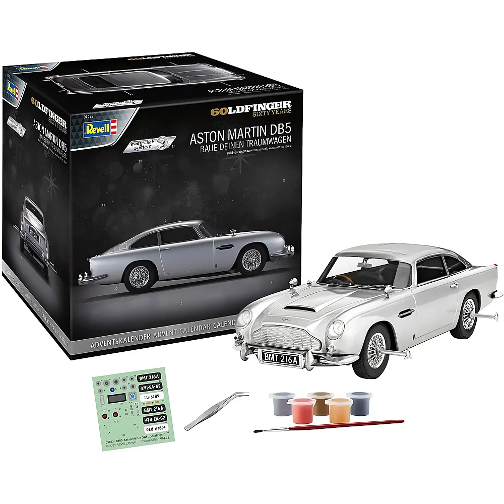 Revell Easy-Click Adventskalender James Bond Aston Martin DB5