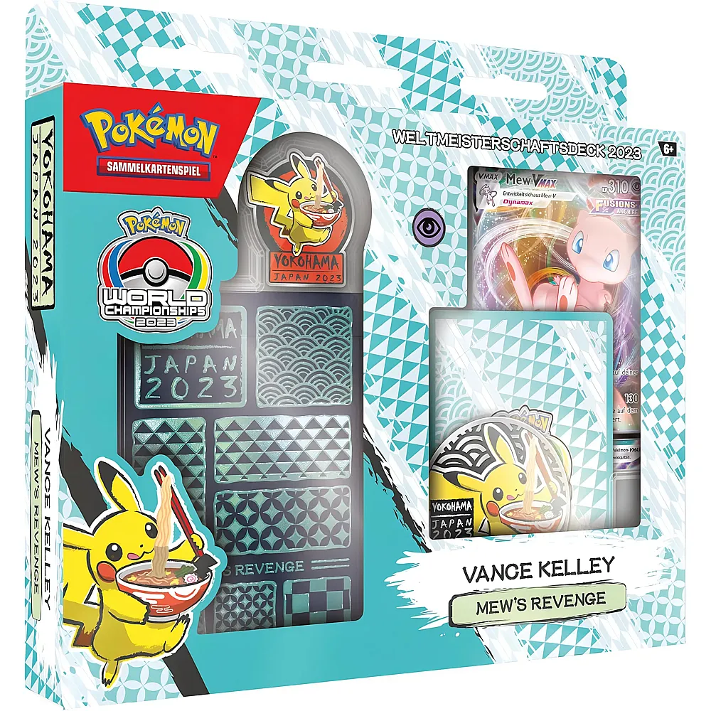 Pok�mon TCG Weltmeisterschaftsdeck 2023  Vance Kelley - Deutsch - Sammelkarten TCG