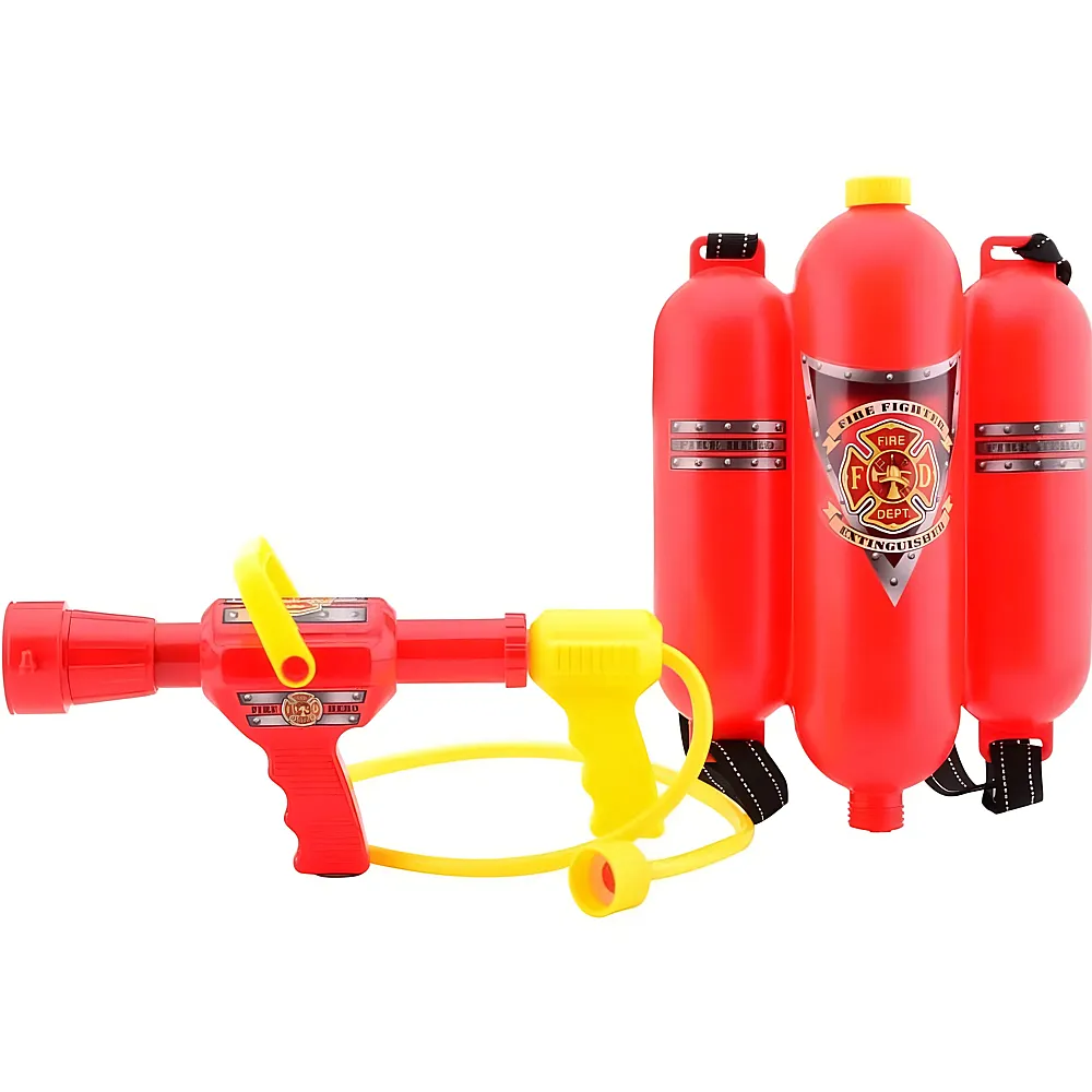 Johntoy Wasserspritze Feuerlscher Rucksack | Schutz & Rettung