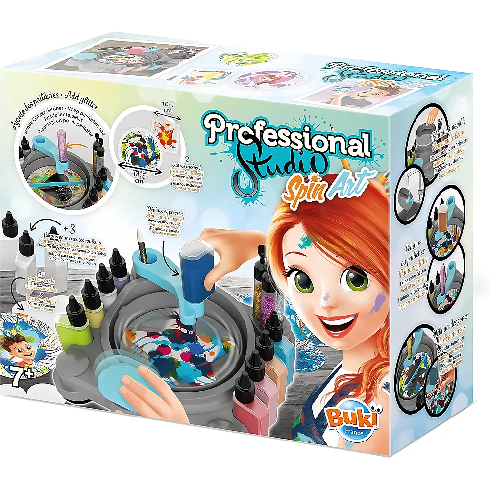 Buki Professional Studio Spin Art