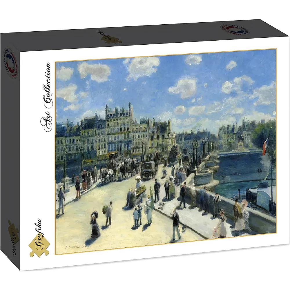 Grafika Puzzle Art Collection Auguste Renoir: Pont Neuf, Paris, 1872 - 2000 Teile