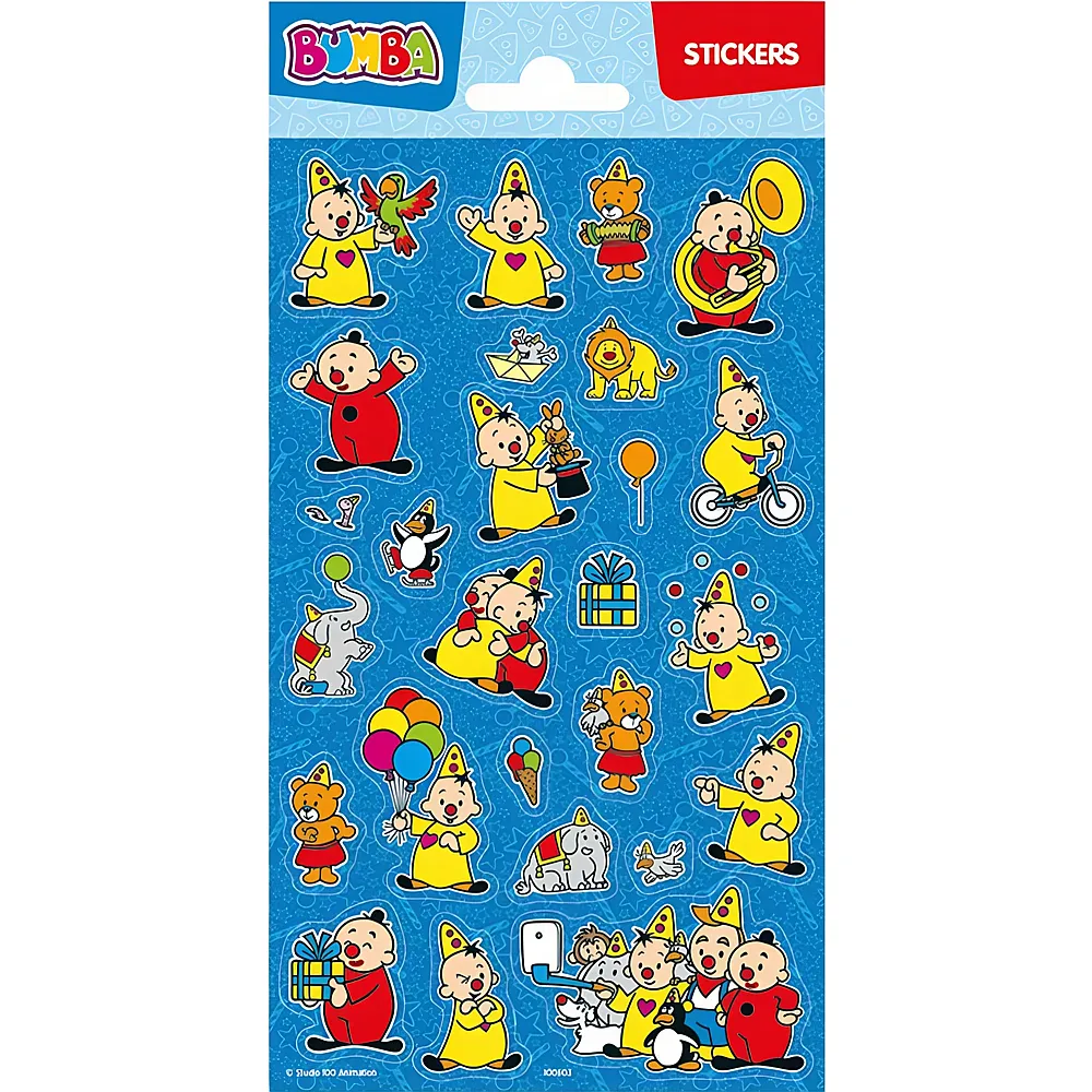 Totum Stickers Aufkleberblatt Bumba - Tattoos & Stickers