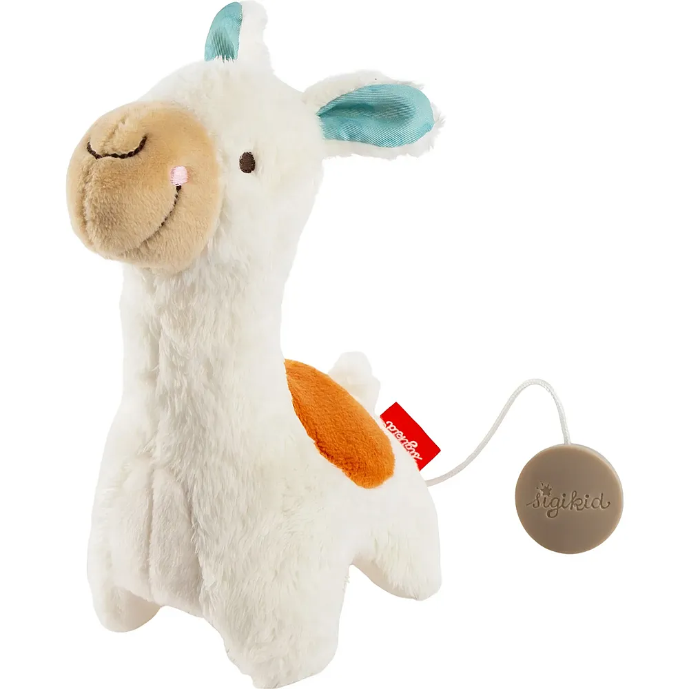 Sigikid Baby Mini Spieluhr Lama 16cm