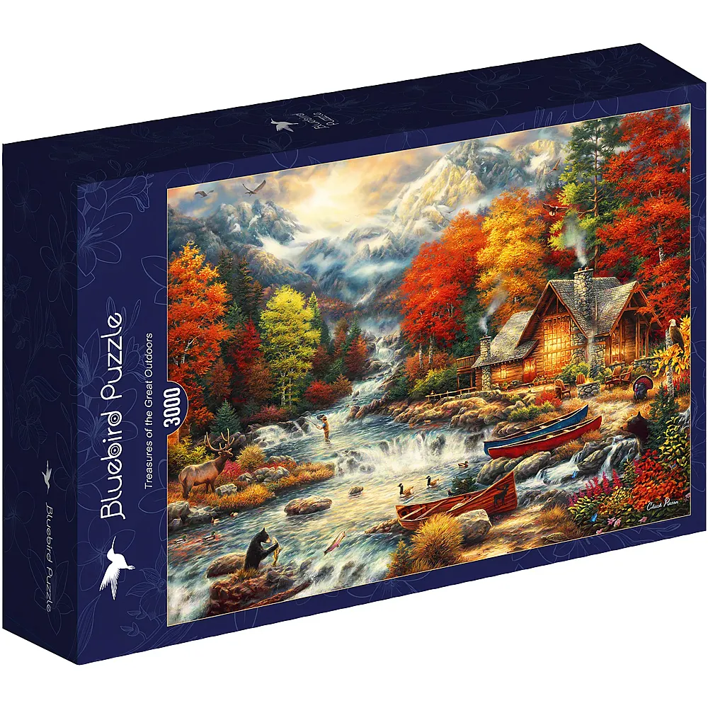 Bluebird Puzzle Chuck Pinson Treasures of the Great Outdoors - 3000 Teile